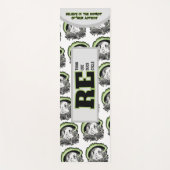 Rethink Reduce Reuse Recycle Save Earth Yogamat (Voorkant)