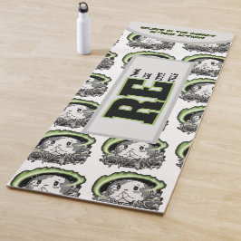 Rethink Reduce Reuse Recycle Save Earth Yogamat