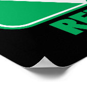 Rethink The Future, Recycle Poster (Hoek)