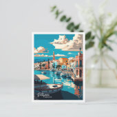 Rethymno Griekenland Reizen  Illustratie Briefkaart (Staand voorkant)