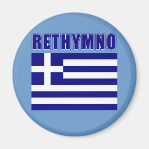 RETHYMNO Griekenland Tshirts, geschenken Magneet