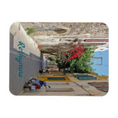 Rethymno Kreta Oude stad straten magneet (Horizontaal)