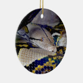 Reticulatie Python Snake Keramisch Ornament (Rechts)