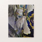Reticulatie Python Snake Legpuzzel (Verticaal)