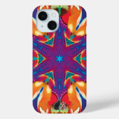 Reticule Kaleidoscoop Case-Mate iPhone Case (Achterkant)