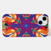 Reticule Kaleidoscoop Case-Mate iPhone Case (Achterkant (horizontaal))