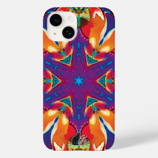 Reticule Kaleidoscoop Case-Mate iPhone Case (Achterkant)