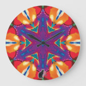 Reticule Kaleidoscoop Grote Klok (Voorkant)