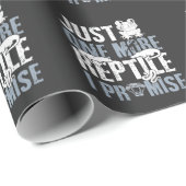 Retiel verslaafd Funny Lizard Snake Frog lover Cadeaupapier (Rol Hoek)