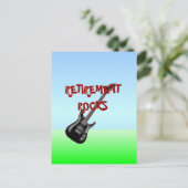 RETIMENT ROCKS, populair design Briefkaart (Staand voorkant)