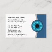 Retina oogzorg Visitekaartjes (Voorkant)