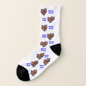 Retina Rocks Socks Sokken (Links - buitenkant)