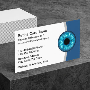 Retinale oogzorg Visitekaartjes