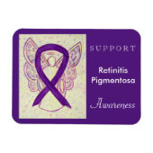 Retinitis Pigmentosa Awareness Ribbon Angel Magnet Magneet (Horizontaal)