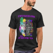 Retinitis Pigmentosa ik ken alles en ik Survi T-shirt (Voorkant)