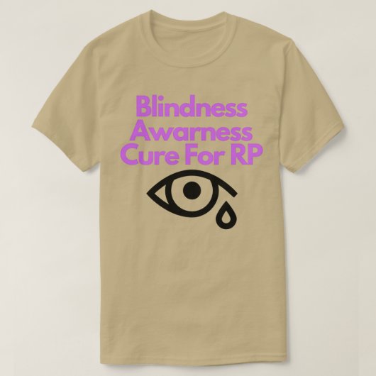 Retinitis Pigmentosa T-shirt (Design voorkant)