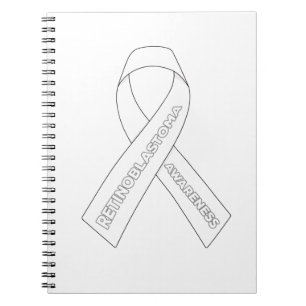 Retinoblastoma Awareness Ribbon Notitieboek
