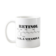 Retinol A.K.A. Vitamine A (Retinolmolecule)