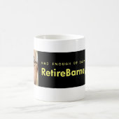 Retire Barney Coffee Mok (Center)