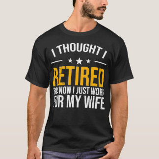Retired 2021 Funny Retimentation for Pensioner & R T-shirt