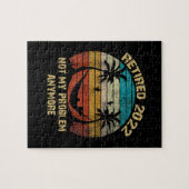 Retired 2022 Not My Problem Retivation On Beach Legpuzzel (Horizontaal)