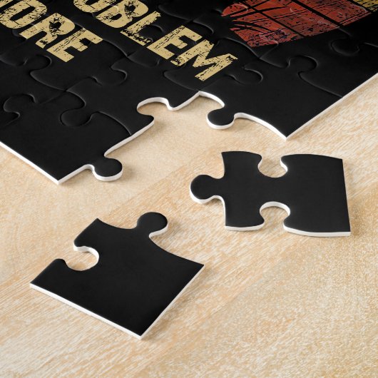 Retired 2022 Not My Problem Retivation On Beach Legpuzzel (Zijkant)