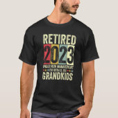 Retired 2023 Under New Management For Details See T-shirt (Voorkant)