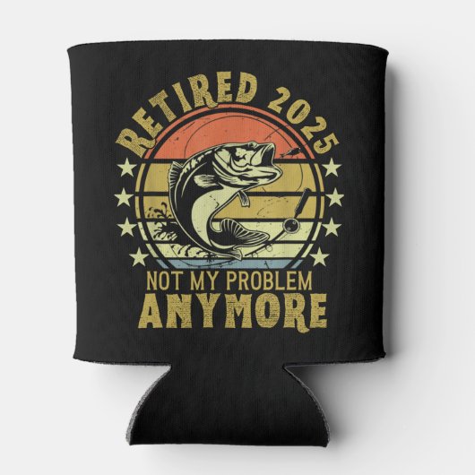 Retired 2025 Not my Problem Any More, Fishing Blikjeskoeler (Achterkant)