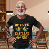 Retired 2025 Not My Problem any more Glasses Tri-Blend Shirt