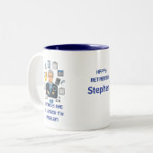 Retired Accountant Mok – Grappig Cadeau voor Gepen (Voorkant links)