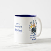 Retired Accountant Mok – Grappig Cadeau voor Gepen (Voorkant rechts)