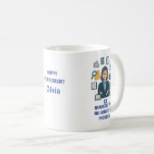 Retired Accountant Mok – Grappig Cadeau voor Gepen (Voorkant rechts)