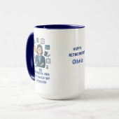 Retired Accountant Mok – Grappig Cadeau voor Gepen (Voorkant links)