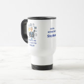 Retired Accountant Mok – Grappig Cadeau voor Gepen (Voorkant links)