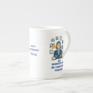 Retired Accountant Mok – Grappig Cadeau voor Gepen