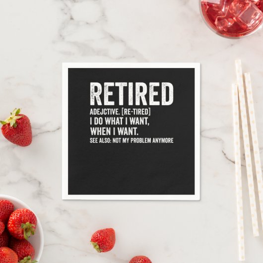 Retired Adjective Definition Not My Problem Anymor Servet (Insitu)