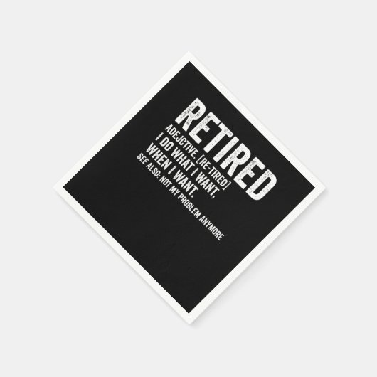 Retired Adjective Definition Not My Problem Anymor Servet (Hoek)