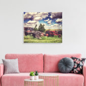 Retired Canvas Afdruk (Insitu (Woonkamer))