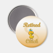 Retired Chick Magneet (Voorkant / Achterkant)