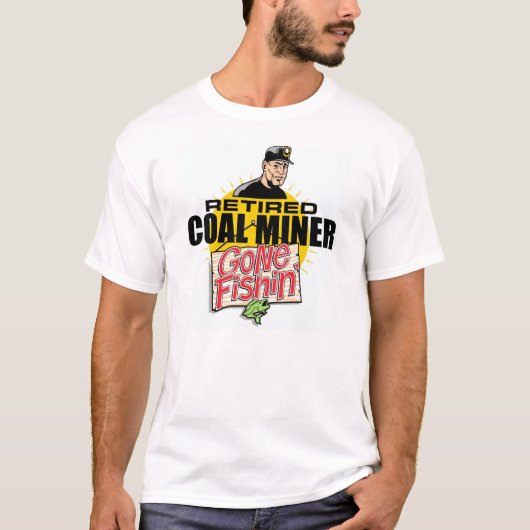 RETIRED COAL MINER T-SHIRT (Voorkant)