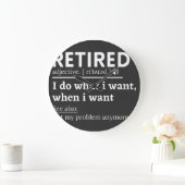 retired definition, funny retirement, retired grote klok (Huis)