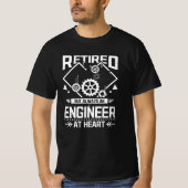 Retired Engineer T-shirt (Voorkant)