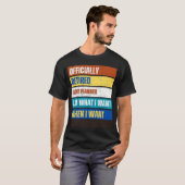 Retired Event Planner Retirement  Retired Event T-shirt (Voorkant volledig)