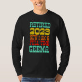 Retired Geema 2023 T-shirt (Voorkant)