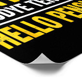 Retired Goodbye Tension Hello Pension Funny Retire Poster (Hoek)