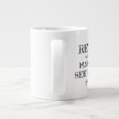 Retired Grote Koffiekop (Achterkant)