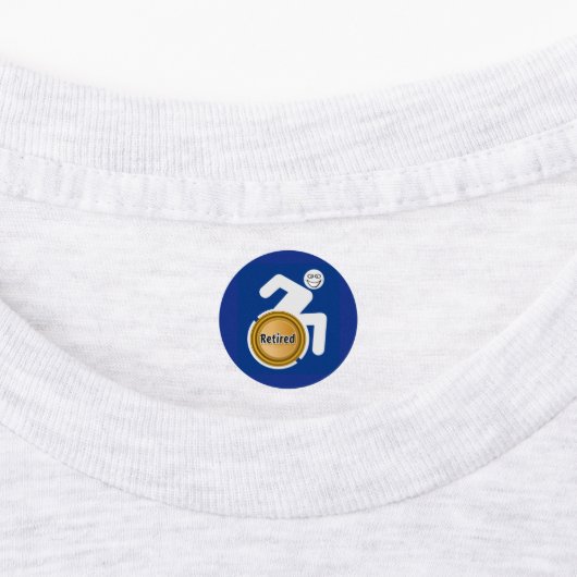 Retired Handicapped Labels (Aangebracht)