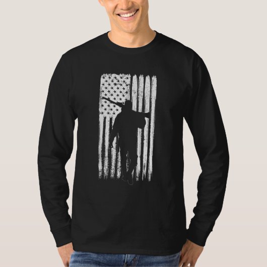 Retired Hunter Saying   American Deer Hunting T-shirt (Voorkant)