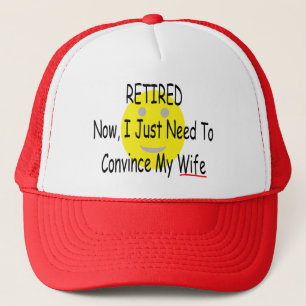 RETIRED "Just need to overhalen Wife" Trucker Pet