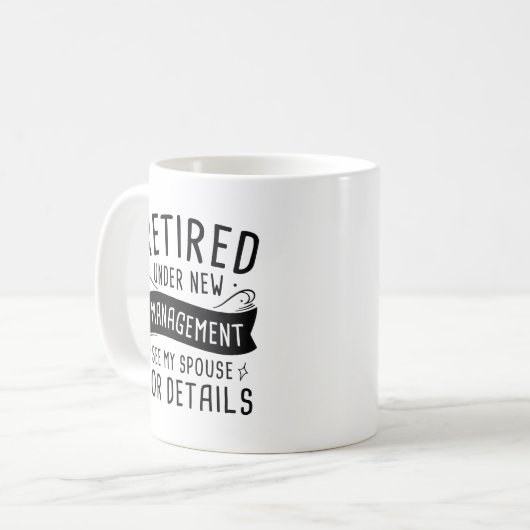 Retired Koffiemok (Voorkant links)